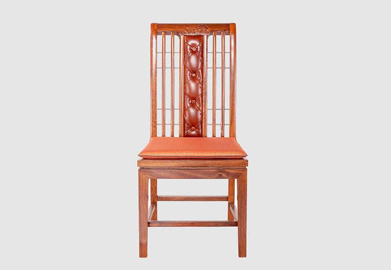 石家庄芙蓉榭中式实木餐椅效果图